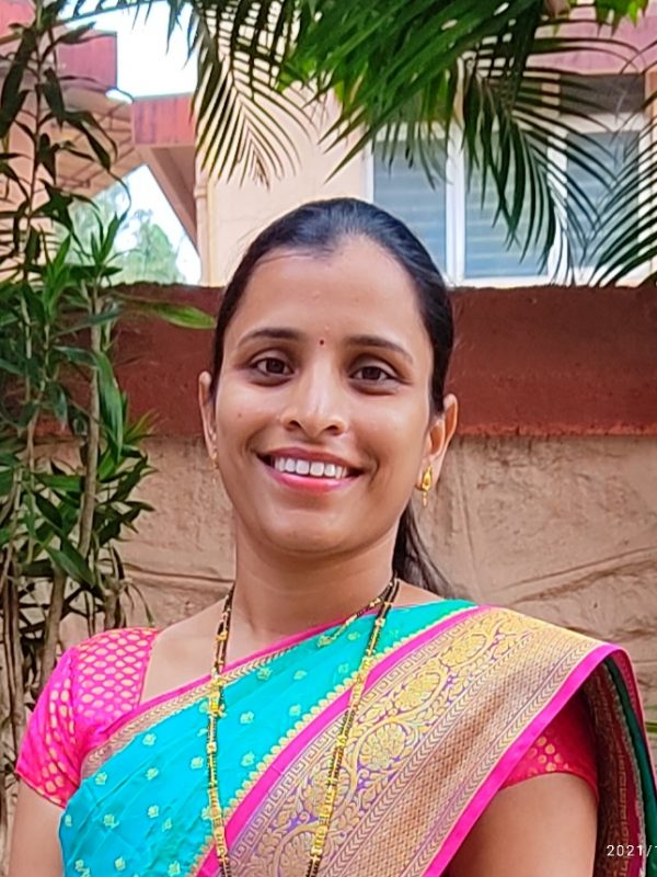 Tr. Madhuri Shinde, High School Teacher, Class teacher of STD 8 B